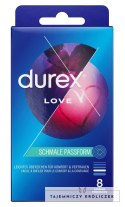 Durex Love - Prezerwatywy Łatwe Dopasowanie 8szt Durex