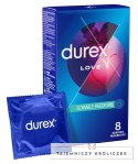 Durex Love - Prezerwatywy Łatwe Dopasowanie 8szt Durex