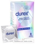 Durex - Najcieńsze Prezerwatywy Lateksowe Nawilżone Hautnah Classic Extra Feucht 8 szt Durex