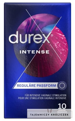 Durex - Prążkowane Prezerwatywy Miętowe Intense Orgasmic 10 szt Durex