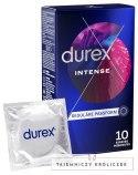 Durex - Prążkowane Prezerwatywy Miętowe Intense Orgasmic 10 szt Durex