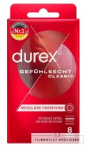 Durex - Prezerwatywy Lateksowe Zbiorniczek 8szt Durex