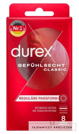 Durex - Prezerwatywy Lateksowe Zbiorniczek 8szt Durex