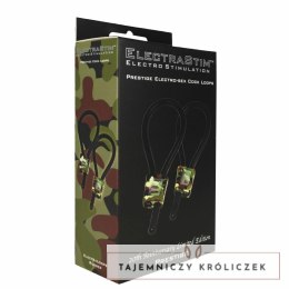 Pętle na penisa - ElectraStim Prestige ElectraLoops Camouflage (2 szt) ElectraStim