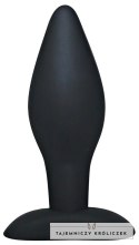 Silikonowy Korek Analny Duży(12cm) - Black Velvets Black Velvets