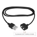 Kabel do ładowania - Satisfyer USB Charging Cable Black Satisfyer