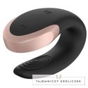 Wibrator dla par - Satisfyer Double Love Black Satisfyer