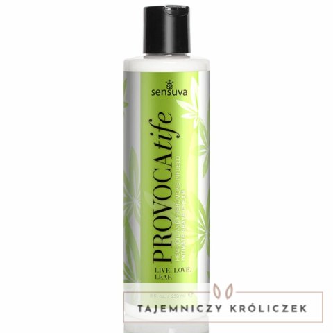 Krem do golenia - Sensuva Provocatife Cannabis Oil & Pheromone Infused Shave Cream 240 ml Sensuva