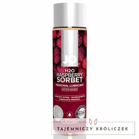 Lubrykant smakowy wodny - System JO H2O Lubricant Raspberry 120 ml, Malina System Jo