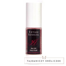 Olejek stymulujący rozgrzewający - Extase Sensuel Hot Oil Extra Fresh Strawberry 30 ml Extase Sensuel