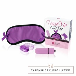 Zestaw akcesoriów - LoversPremium Tease Me Gift Set Purple LoversPremium