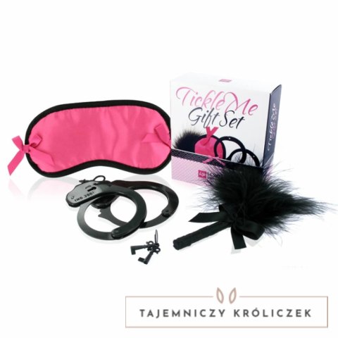 Zestaw akcesoriów - LoversPremium Tickle Me Gift Set Pink LoversPremium