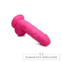 PXR Brands - Realistyczne dildo z jądrami POP - 21 cm XR Brands