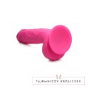 PXR Brands - Realistyczne dildo z jądrami POP - 21 cm XR Brands