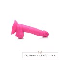 XR Brands - Realistyczne dildo z jądrami POP - 16,5 cm XR Brands