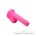 XR Brands - Realistyczne dildo z jądrami POP - 16,5 cm XR Brands