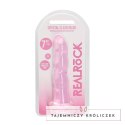 RealRock - Dildo z przyssawką karbowane 17 cm RealRock by Shots