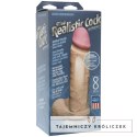 Doc Johnson - Dildo z jądrami i przyssawką Ultraskyn 20 cm Doc Johnson