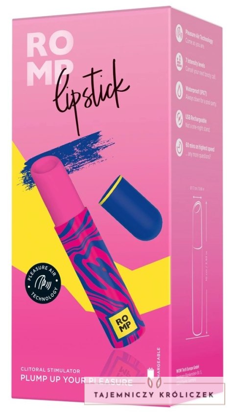 ROMP - Dyskretny Mini Wibrator Szminka Lipstick ROMP