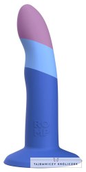 ROMP - Eleganckie Faliste Dildo Dwukolorowe Piccolo ROMP