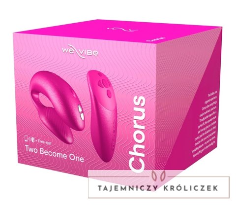 We-Vibe - Wibrator Dla Par Z Pilotem I Aplikacją Chorus by We-Vibe Cosmic Pink We Vibe