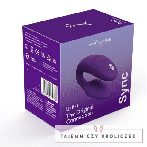 We-Vibe - Wibrator Dla Par Z Pilotem I Aplikacją Sync2 by We-Vibe Purple We Vibe