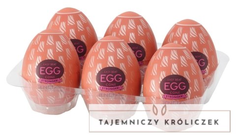 Tenga - 6 Jednorazowych Masturbatorów Egg Cone HB 6pcs TENGA