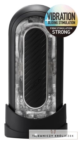 Tenga - Masturbator Wielokrotnego Użytku Czarny Flip Zero Gravity Black Electr TENGA