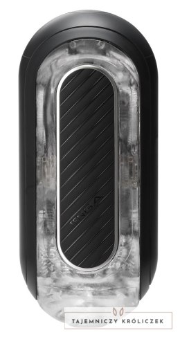 Tenga - Masturbator Wielokrotnego Użytku Czarny Flip Zero Gravity Black Electr TENGA