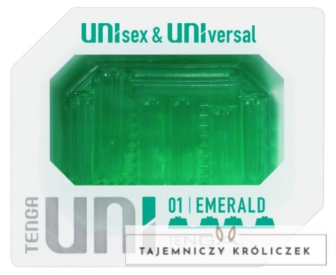 Tenga - Uniwerselna Nakładka Do Masturbacji Uni Emerald TENGA