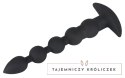 Wibracyjny Korek Analny Koraliki - Black Velvets Black Velvets