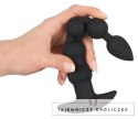 Wibracyjny Korek Analny Koraliki - Black Velvets Black Velvets