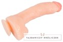 Realistixxx - Naturalne Dildo Z Żyłami Żołędziem I Jądrami 27.5cm Realistixxx