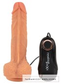 Realistixxx - Naturalny Wibrator Z Żyłami Żołędziem I Pilotem 18.6cm Realistixxx