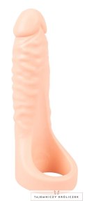 Realistixxx - Pierścień Na Penisa Z Naturalnym Dildo 18 Cm Realistixxx