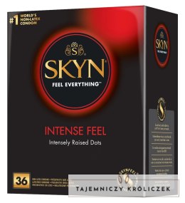 SKYN Intense Feel - Prezerwatywy Nielateksowe Ekstra Cienkie Z Powłoką Na Mokro 36 szt SKYN