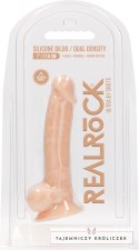 RealRock - Silikonowe dildo z jądrami 18 cm RealRock by Shots