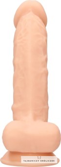 RealRock - Silikonowe dildo z jądrami 18 cm RealRock by Shots