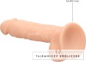 RealRock - Silikonowe dildo z jądrami 18 cm RealRock by Shots