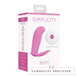 Simplicity by shots - Bezprzewodowy Wibrator z Pilotem Leon Simplicity by Shots