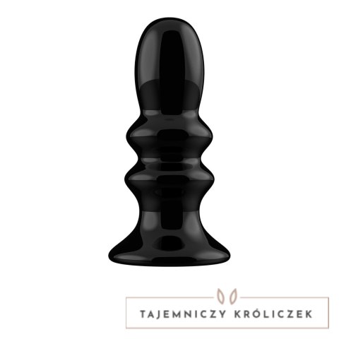 Christalino by shots - Wibrator - szklany korek analny z przyssawką Ribbly Chrystalino by Shots Christalino by shots - Wibrator - szklany korek analny z przyssawką Ribbly Chrystalino by Shots
