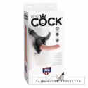 King Cock - Uprząż na dildo + dildo 15 cm King Cock