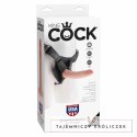 King Cock - Uprząż na dildo + dildo 17 cm King Cock