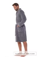 Szlafrok Pegasus Long 2451 Graphite Grafitowy XXL L&amp;L