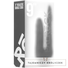 RealRock - Podwójne dildo 23 cm RealRock by Shots