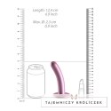 Ouch! - Wąskie silikonowe dildo z przyssawką 12 cm Ouch! by Shots