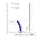 Ouch! - Wąskie silikonowe dildo z przyssawką 12 cm Ouch! by Shots