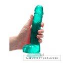 RealRock - Realistyczne dildo z jądrami 21 cm RealRock by Shots