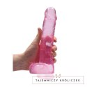 RealRock - Realistyczne dildo z jądrami 23 cm RealRock by Shots