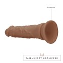 RealRock - Bardzo realistyczne dildo z wypukłymi żyłami 20 cm RealRock by Shots